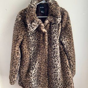 Me Jane Pea Coat Faux Fur